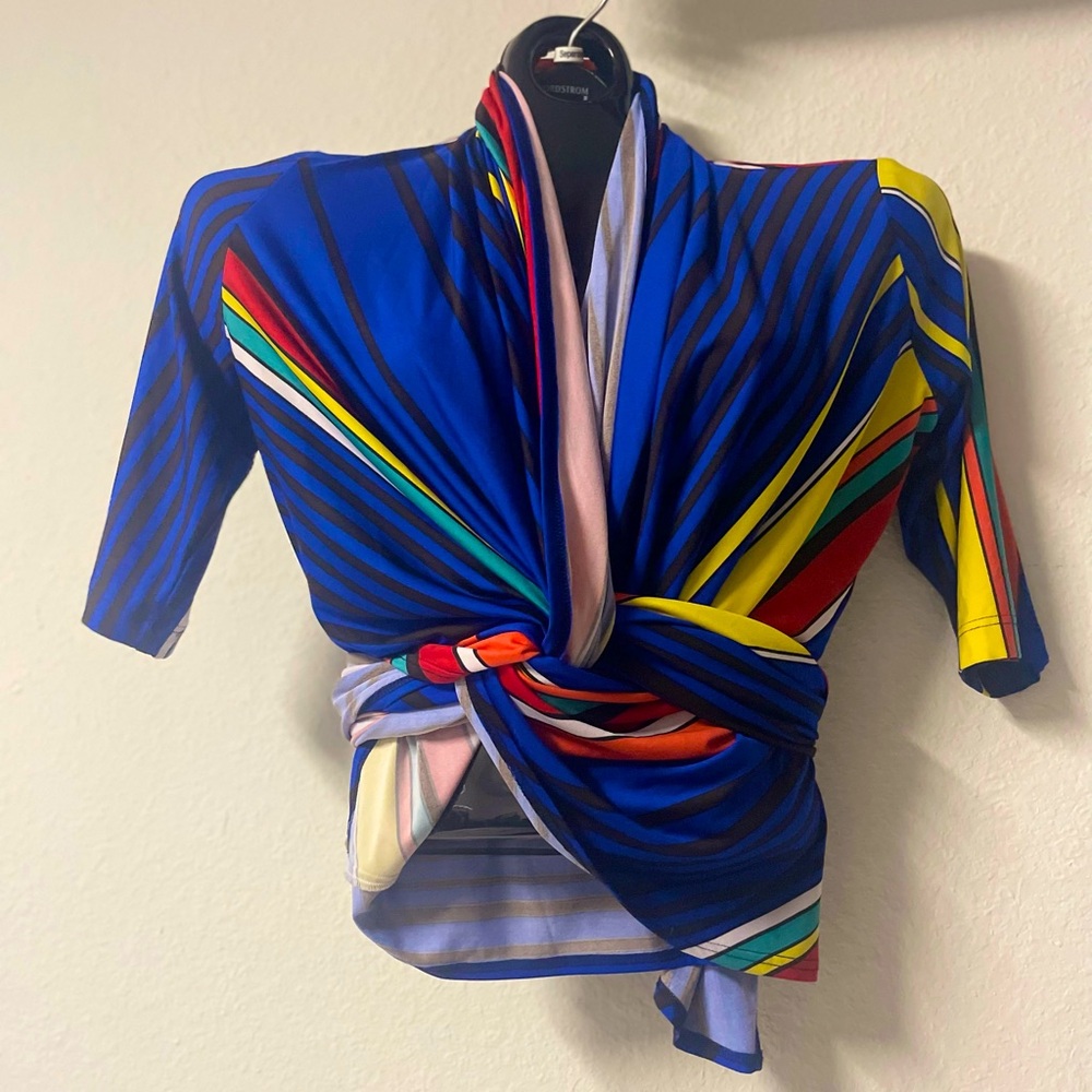 ISABEL Multi-Color Women’s Multi Way Wrap Top